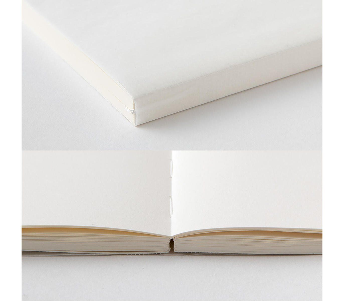 MD PRODUCT | Cuaderno A5 Cuadrado Liso Algodón - Notebook Cotton - Imagen 6