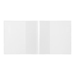 MD PAPER | Cubierta Transparente Vinilo A5 Cuadrado - Clear Square Cover