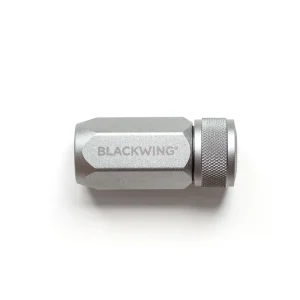 BLACKWING | Sacapuntas un paso Aluminio - Gris Metalizado (Punta larga)