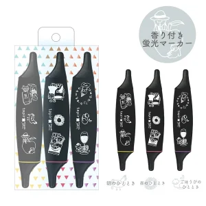 KOBARU | Pack 3 Subrayadores dobles Aromáticos TAPIR x Nagaki Perm - Black
