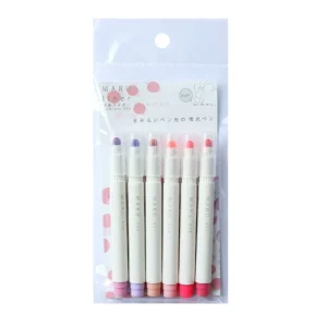 KOBARU | Set 6 Rotuladores Dot MARU LINER - Night Life