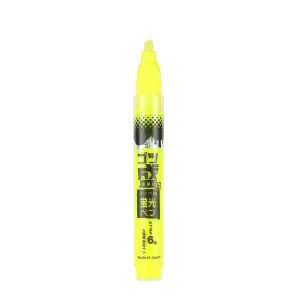 KOBARU | Subrayador Gran Capacidad fluorescente - Amarillo