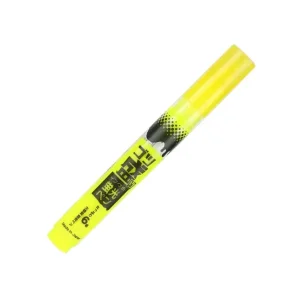 KOBARU | Subrayador Gran Capacidad fluorescente - Amarillo
