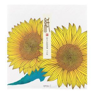 MIDORI | Bloc 16 Papeles de Cartas FOIL 135 - Sunflower