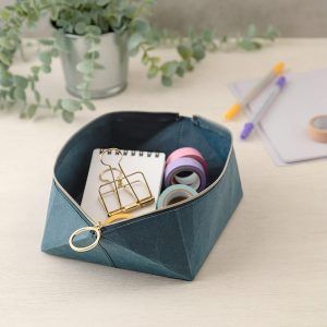 MIDORI | Estuche Grande - Tool Tray Pouch - Navy Blue