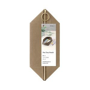 MIDORI | Estuche Pequeño - Pen Tray Pouch - Brown