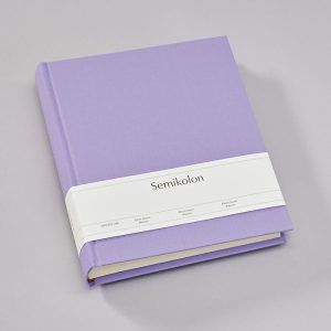 SEMIKOLON | Álbum Fotos A4 Medium HERITAGE LINE - Lilac Silk