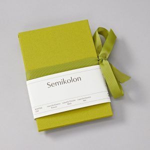 SEMIKOLON | Álbum Fotos B6 Leporello HERITAGE LINE - Matcha