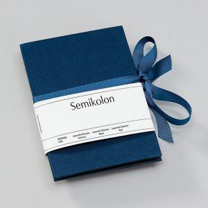 SEMIKOLON | Álbum Fotos B6 Leporello HERITAGE LINE - Marine