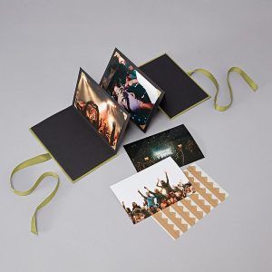 SEMIKOLON | Álbum Fotos B6 Leporello HERITAGE LINE - Matcha