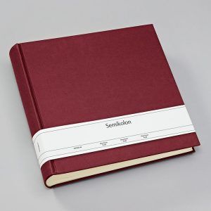 SEMIKOLON | Álbum Fotos Classic XL HERITAGE LINE - Burgundy