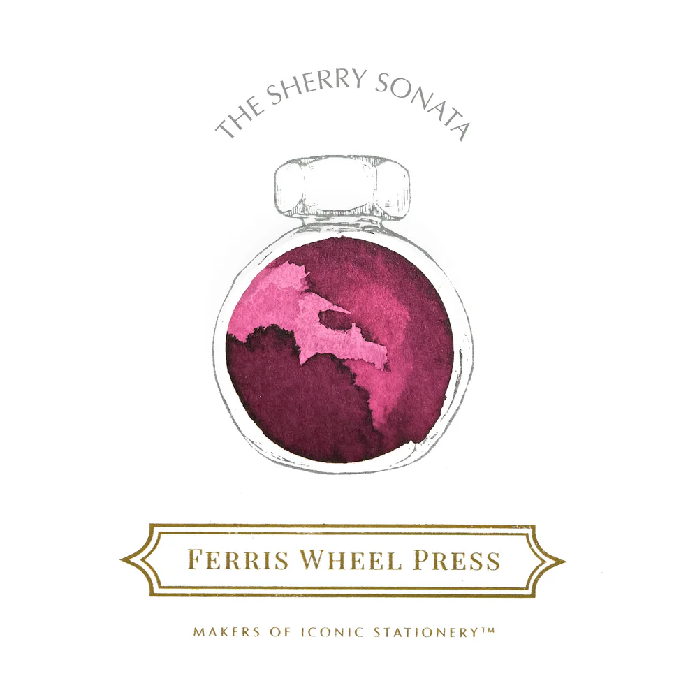 FERRIS WHEEL PRESS | Tintero Vidrio 38 ml - EVERYDAY The Sherry Sonata - Imagen 2