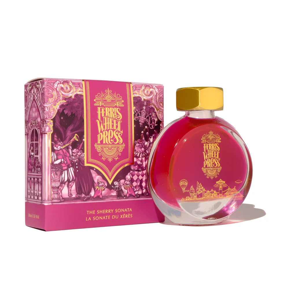 FERRIS WHEEL PRESS | Tintero Vidrio 38 ml - EVERYDAY The Sherry Sonata - Imagen 4