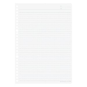 KOKUYO GOOD TOOLS | Cuaderno hojas perforadas B5 Rayado Punto 6 mm - Azul B
