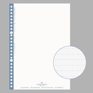 KOKUYO GOOD TOOLS | Cuaderno hojas perforadas B5 Rayado Punto 6 mm - Azul B