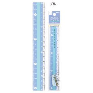 KUTSUWA STAD | Regla Memorización MOJISASHI 18 cm - Blue