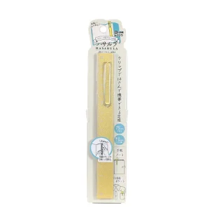 KUTSUWA HiLiNE | Regla aluminio con clip HASARULA 15 cm - Gold