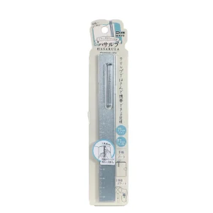KUTSUWA HiLiNE | Regla aluminio con clip HASARULA 15 cm - Blue Grey