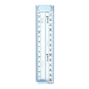 KUTSUWA HiLiNE | Regla Cortador 30 cm - Cut to fit Notebook - Blue