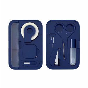 PLUS | Kit de Papelería TEAM DEMI (8 artículos) - Azul