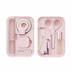PLUS | Kit de Papelería TEAM DEMI (8 artículos) - Rosa