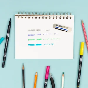TOMBOW | Goma Borrar MONO Doble para Tinta y Lápiz ES-510B