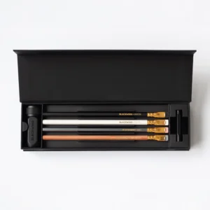 BLACKWING | Set Pencil Essentials - 4 Lápices + Sacapuntas + Guardapuntas