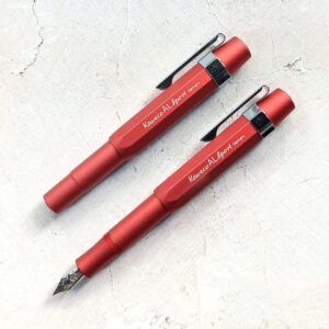 KAWECO | Pluma Estilográfica SPORT Aluminio - Roja