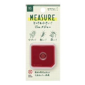 MIDORI | Cinta Métrica 1.5m XS - Granate