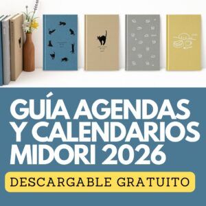 MIDORI | Guía Agendas y Calendarios 2026 (descargable)