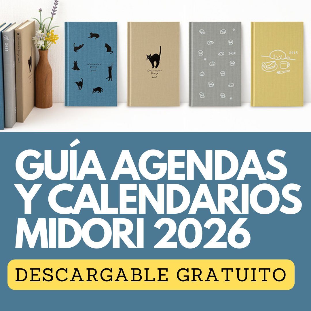 MIDORI | Guía Agendas y Calendarios 2026 (descargable)