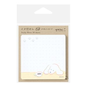 MIDORI | Block Notas Adhesivas (30) Dog - Coffee and Dog
