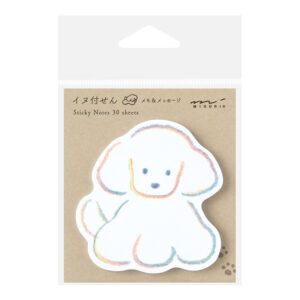 MIDORI | Block Notas Adhesivas (30) Dog - Die Cut