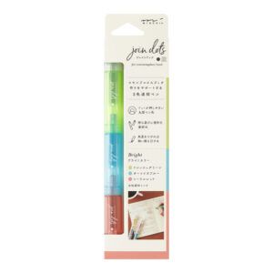 MIDORI | Rotulador Triple JOIN DOTS - Bright