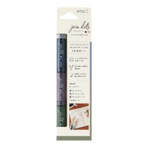 MIDORI | Rotulador Triple JOIN DOTS - Dark