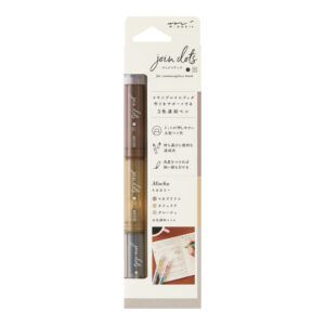 MIDORI | Rotulador Triple JOIN DOTS - Mocha