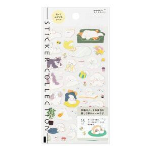 MIDORI | Pegatinas Sticker Collection 1 hoja - Dog Medium