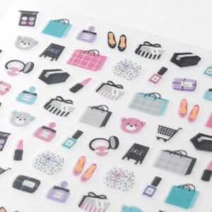 MIDORI | Pegatinas Sticker Collection 1 hoja - Shopping