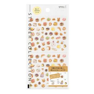 MIDORI | Pegatinas Sticker Collection 1 hoja - Bread