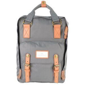 DOUGHNUT | Mochila Macaroon Estándar - Charcoal x Caramel
