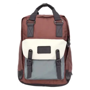 DOUGHNUT | Mochila Macaroon Estándar - GO WILD II - Grey x Brown