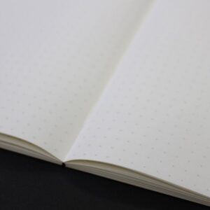 SAKAE TP | Cuaderno A5 Malla de Puntos - TOMOE RIVER Blanco - 52 gsm