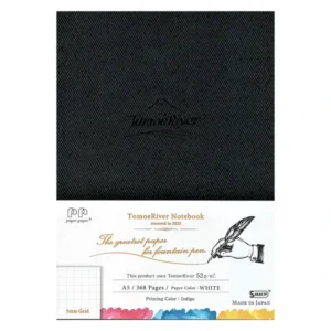 SAKAE TP | Cuaderno Tapa dura A5 Cuadriculado - TOMOE RIVER Blanco - 52 gsm