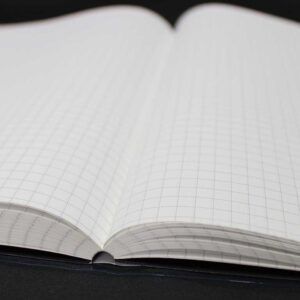 SAKAE TP | Cuaderno Tapa dura A5 Cuadriculado - TOMOE RIVER Blanco - 52 gsm
