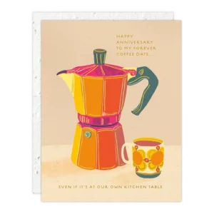SEEDLINGS | Tarjeta Felicitación Aniversario - Espresso