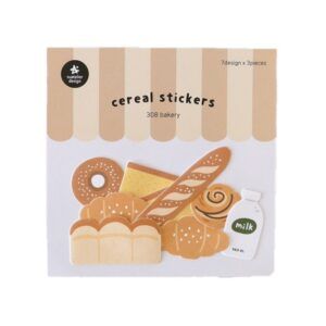 SUATELIER | Pegatinas CEREAL- Bakery no 308