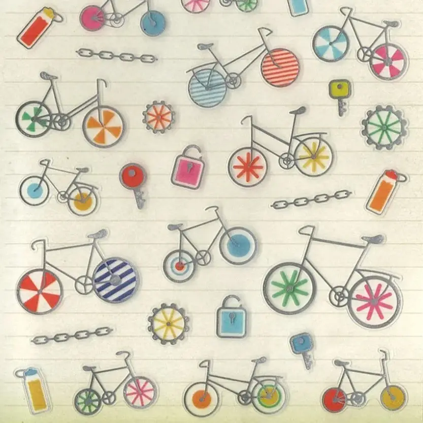 SUATELIER | Pegatinas SONIA STICKERS Bike - no 2003 - Imagen 2