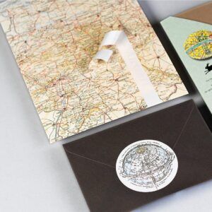 THE PEPIN PRESS | Libro de Etiquetas Adhesivas (250) - Historical Maps