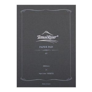 SAKAE TP | Bloc de Notas A5 Liso - TOMOE RIVER Blanco - 52 gsm