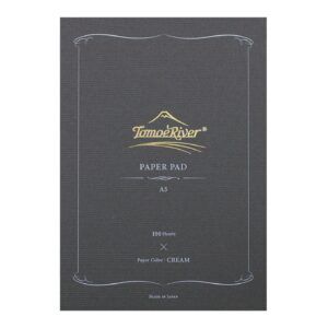SAKAE TP | Bloc de Notas A5 Liso - TOMOE RIVER Crema - 52 gsm